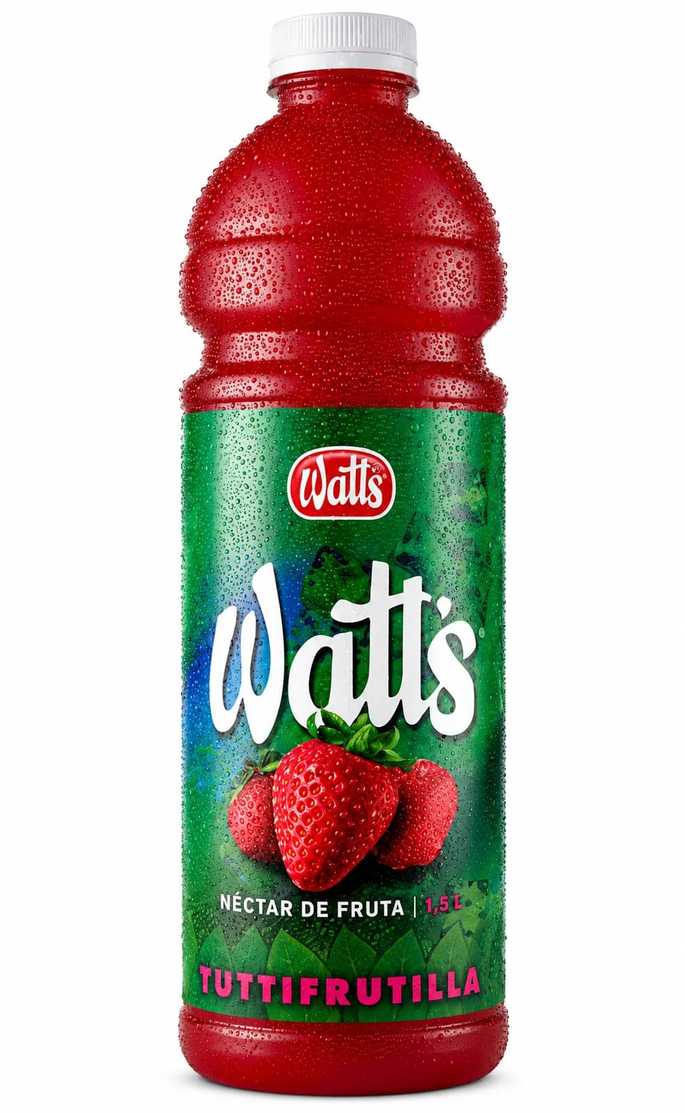 Néctar Sabor Tutti Frutilla Botella, 1,5 L