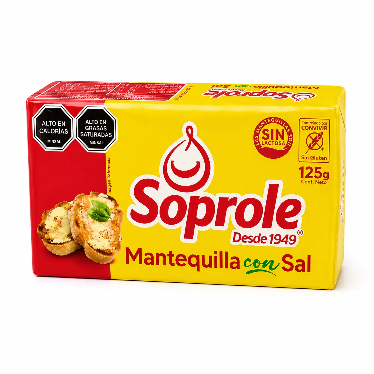 Mantequilla Con sal, 125 g