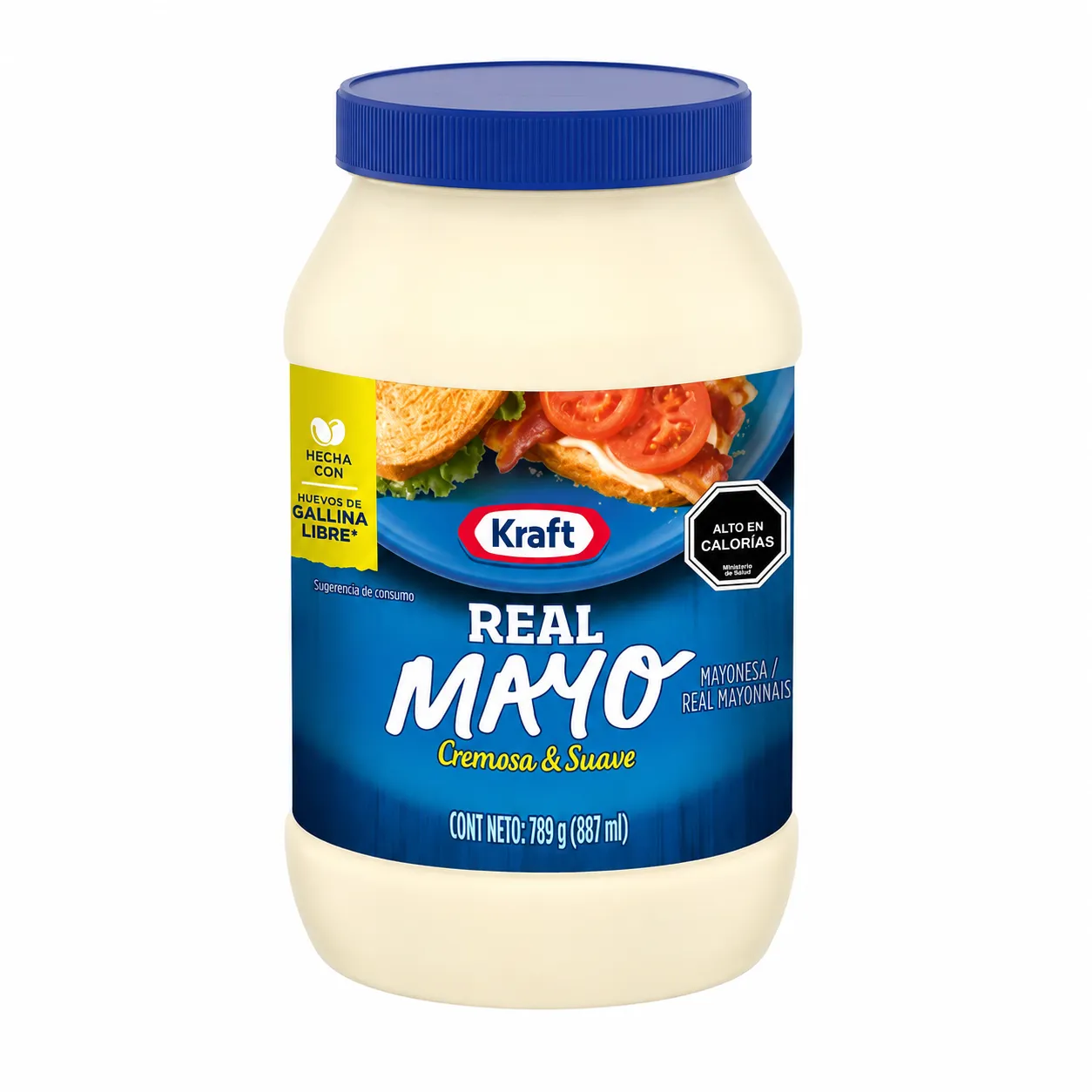Mayonesa Kraft Real Mayo Regular Frasco 789 g