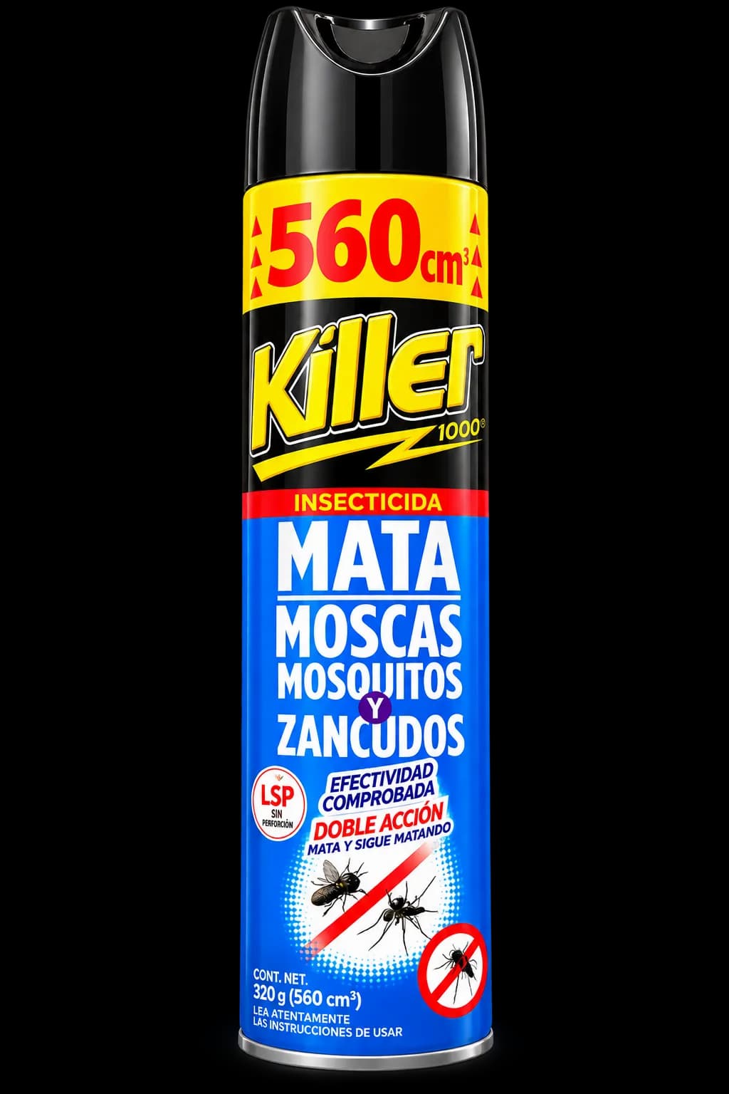 Killer Mata Moscas, Mosquitos y Zancudos