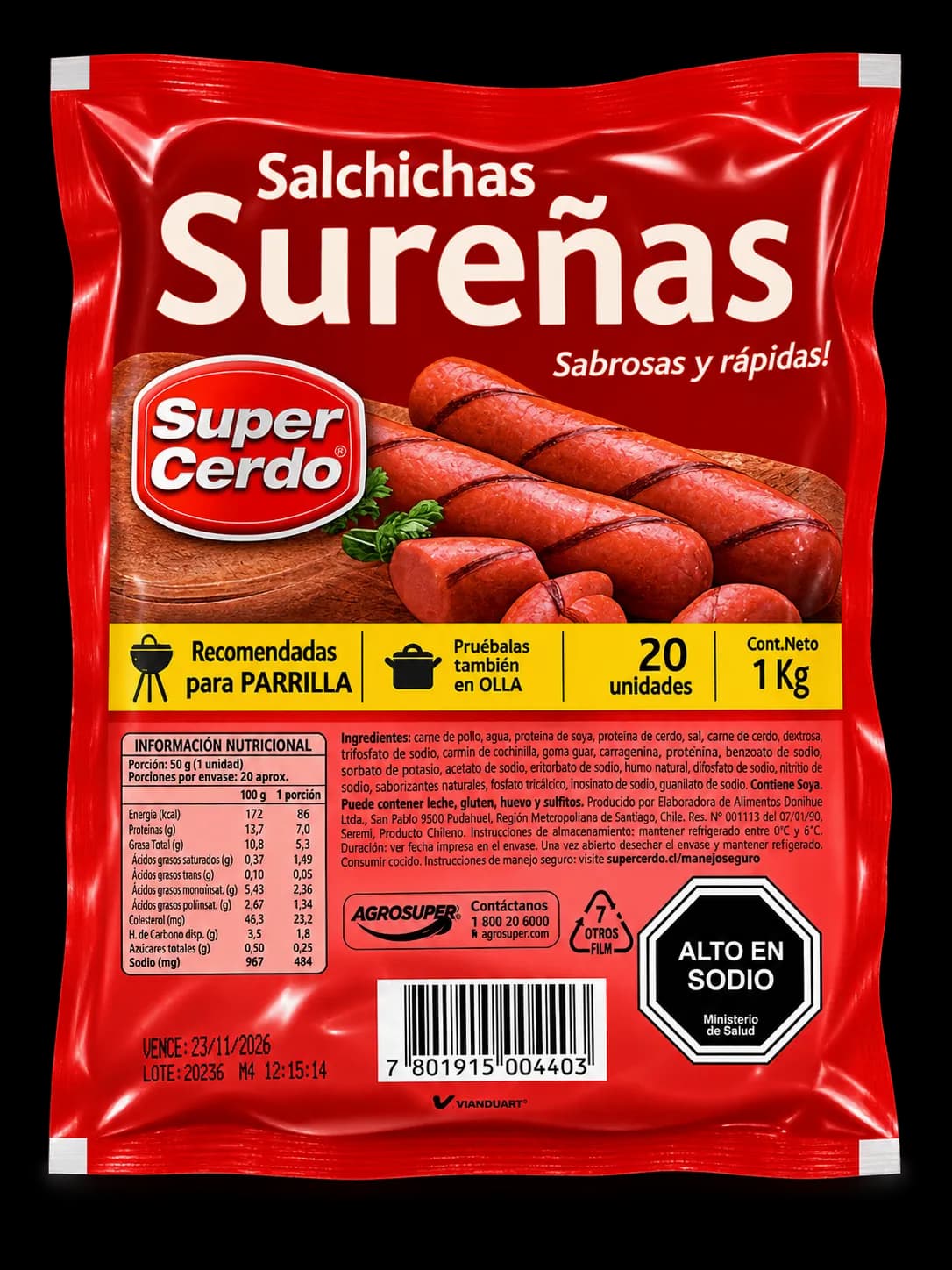 Salchichas Sureñas